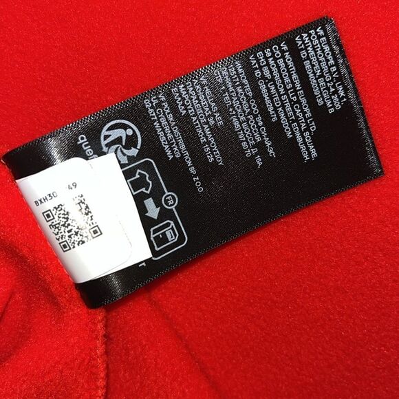 New The North Face Canyonlands Hi Alt Fleece Pullover Sweatshirt Fiery Red L NWT - Picture 7 of 10